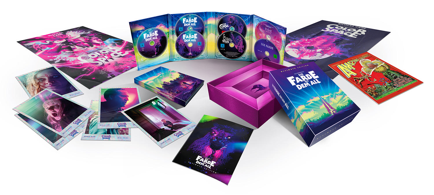 Die Farbe aus dem + (Ultimate 4K Edition, Ultra Color of UHD 5 Blu-rays CD) HD All Out Space Blu-ray + 