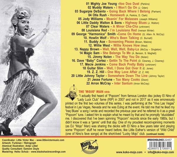 VARIOUS - Popcorn Blues Party Vol.3  - (CD)