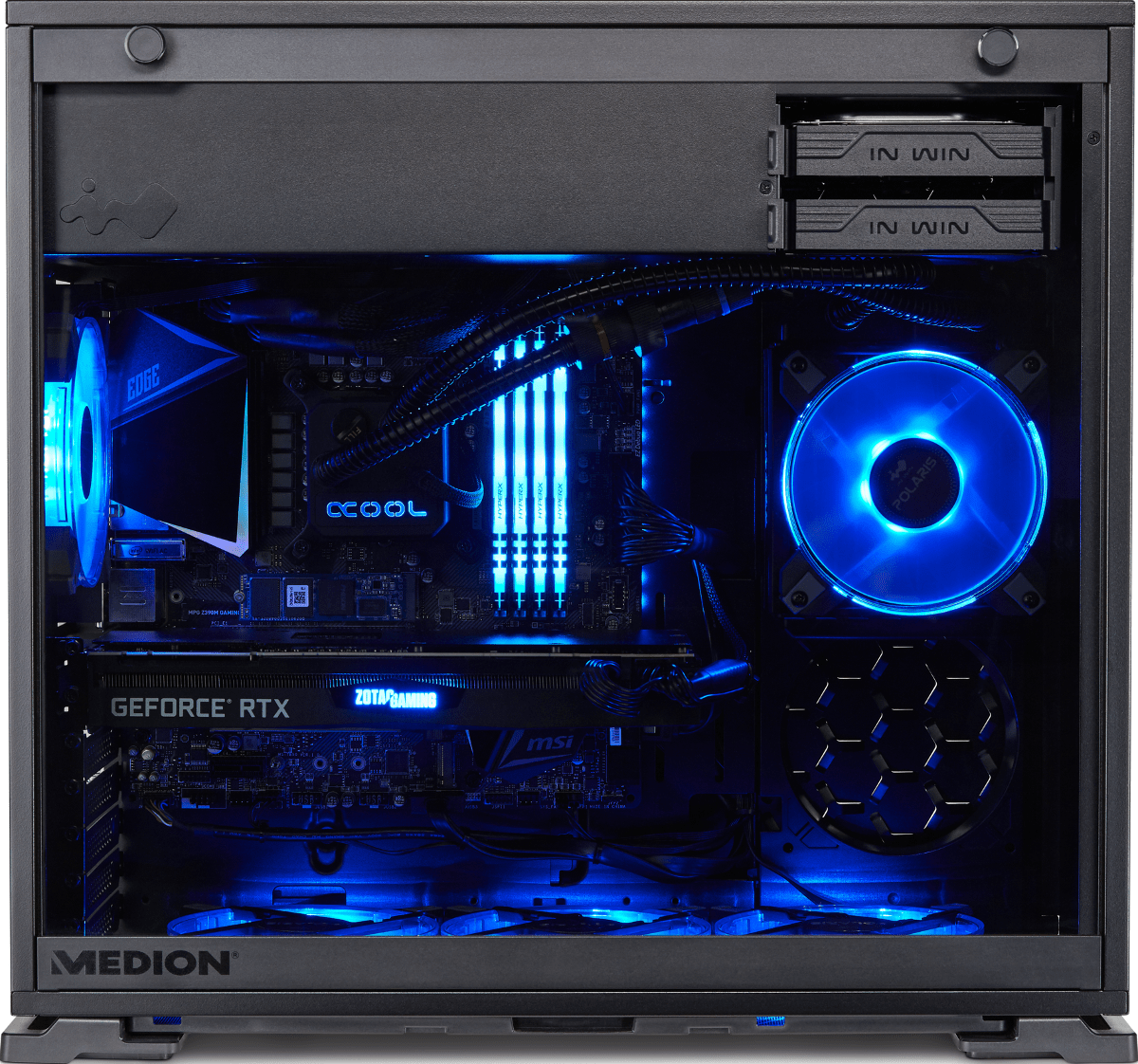 MEDION ERAZER Hunter X10 (MD 34684) - Gaming PC,  , 512 GB SSD, 16 GB RAM,   (8 GB, GDDR6), Schwarz