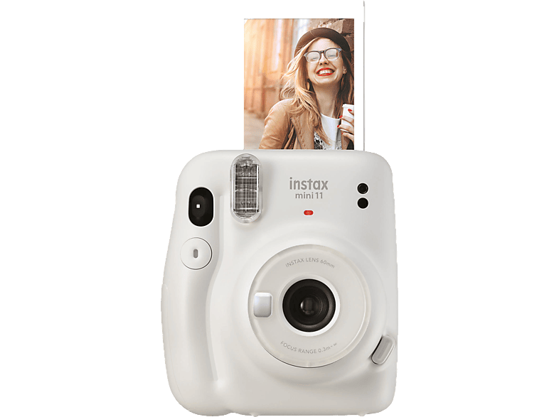 FUJIFILM instax mini 11 Sofortbildkamera, Ice-White