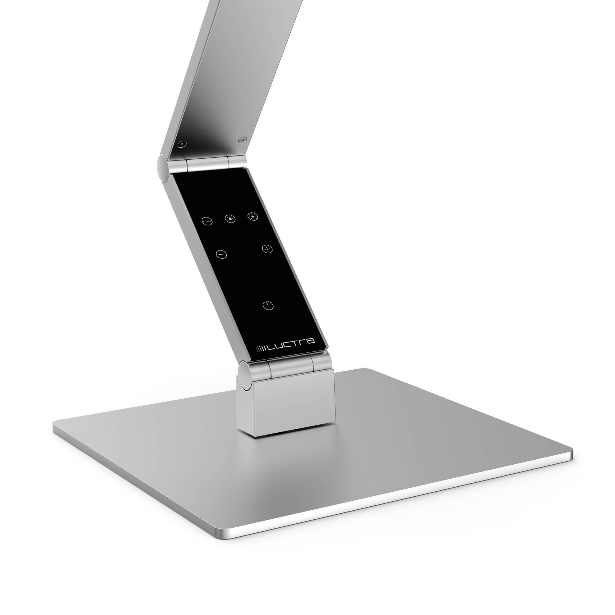 LUCTRA Table Linear Schreibtischleuchte, Aluminium