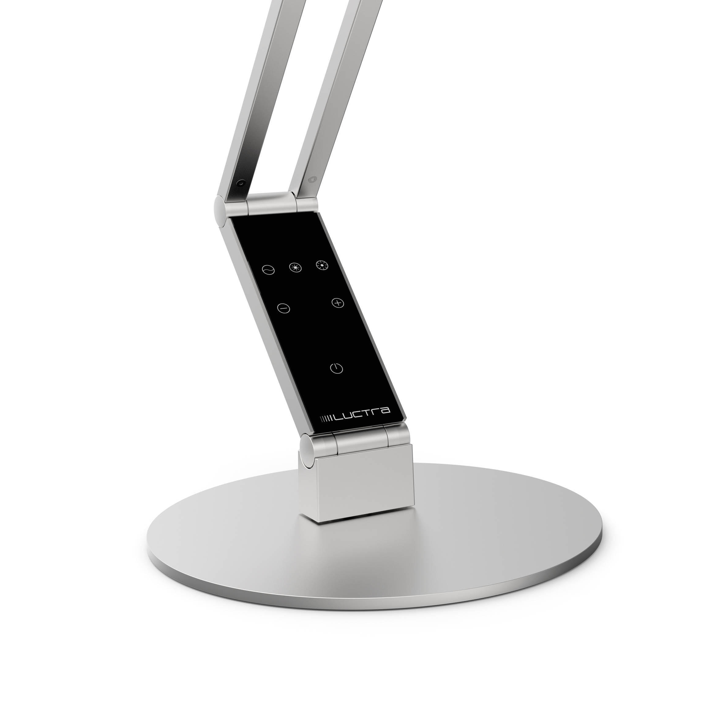 LUCTRA Table Radial Schreibtischleuchte, Schwarz