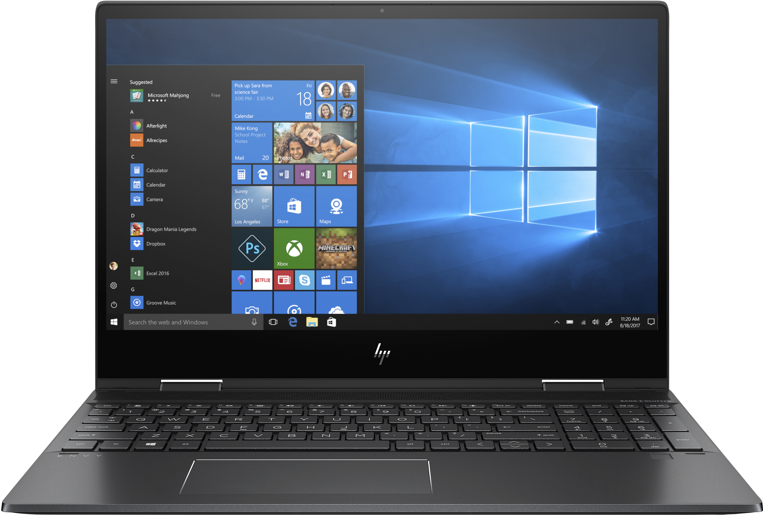 HP ENVY x360 15-ds0844nz - Convertible 2 in 1 Laptop (15.6 ", 512 GB SSD, Nightfall Black)