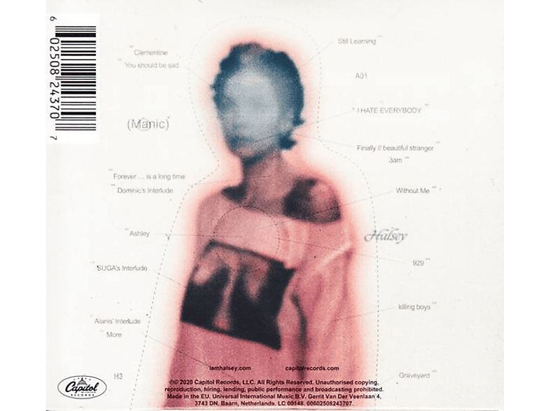 Thumbnail - Halsey - Manic (CD)