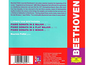 Maurizio Pollini - Beethoven: The Last Three Sonatas, Opp. 109-111  - (CD)