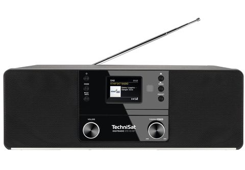 TECHNISAT DIGITRADIO 370 CD BT DAB+ Radio, DAB+, AM, FM, Bluetooth, Schwarz  DAB/DAB+ Radios