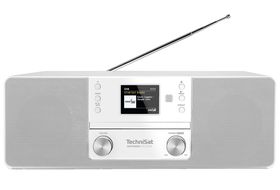 | MediaMarkt Bluetooth, Weiß DAB-Radio, HAMA DR36SBT DAB+,