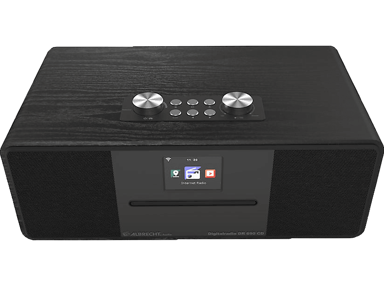 DR Radio, Radio, DAB+, CD Bluetooth, DAB+ DAB, ALBRECHT Internet Schwarz FM, 690