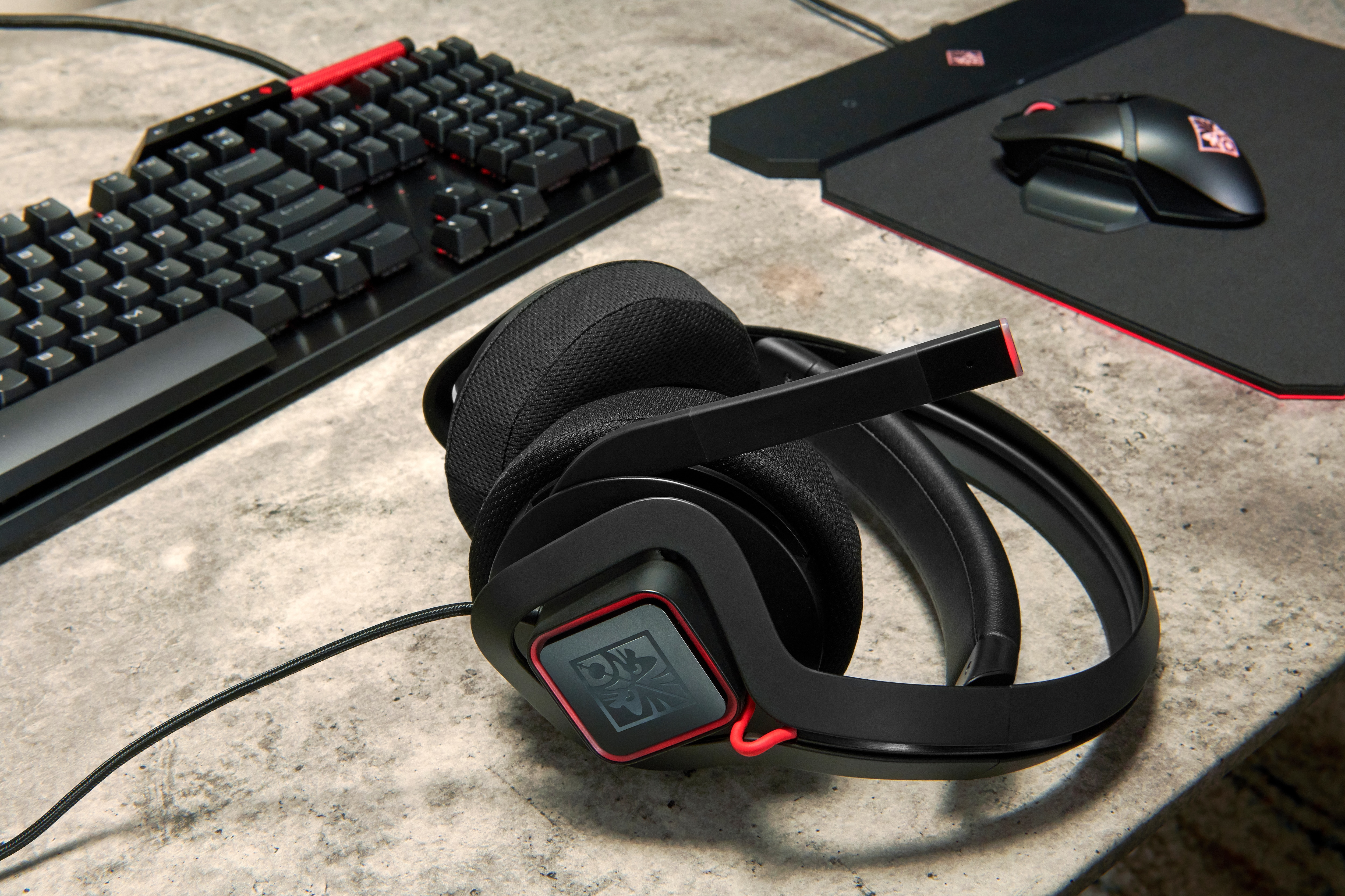 HP OMEN Mindframe 2, Over-ear Headset Schwarz