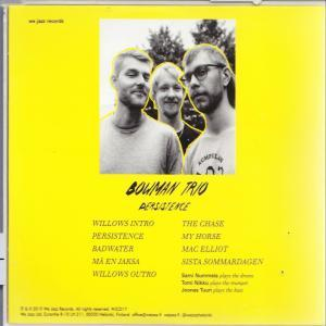 Bowman Trio - Persistence  - (CD)