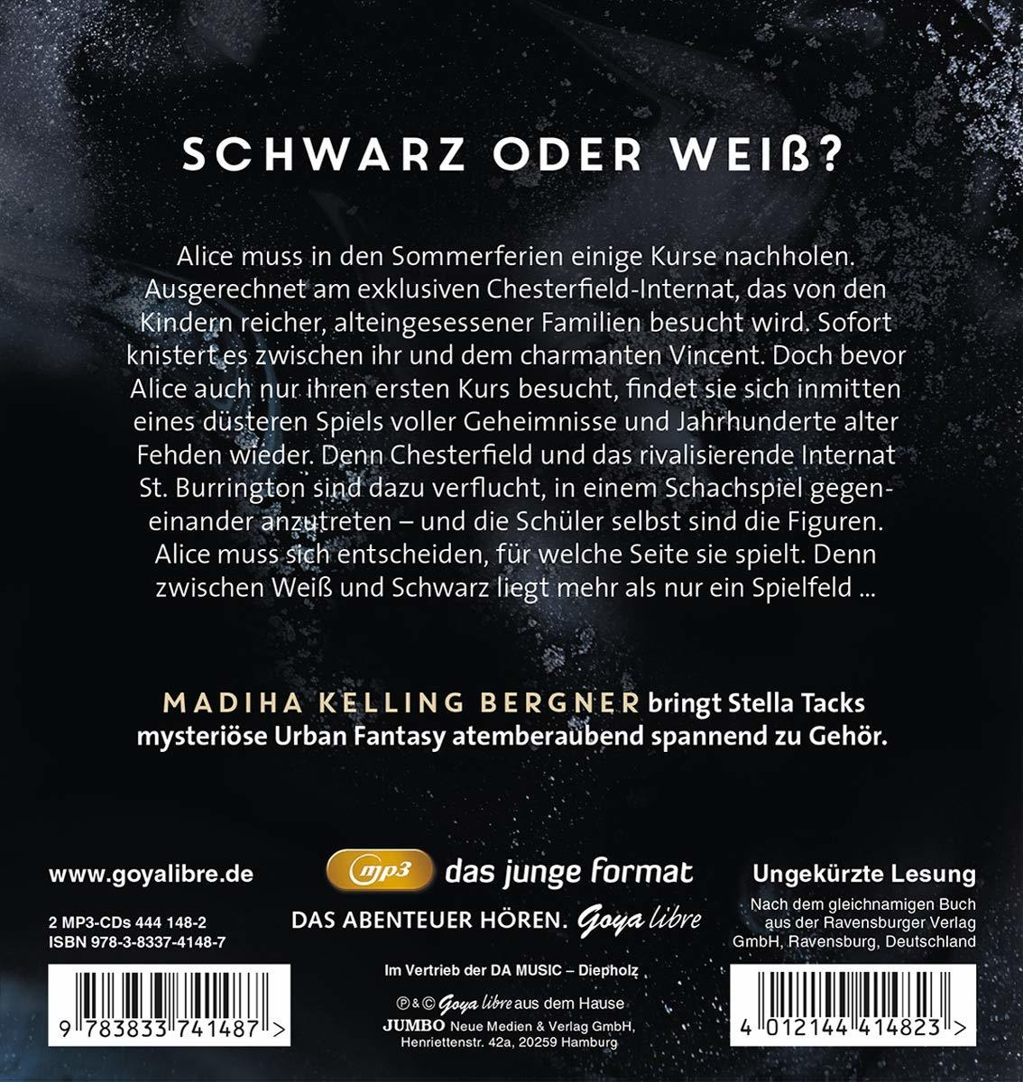 Das Cover eines deutschen Buches mit dem Titel „Schwarz Oder Weiß?“.
