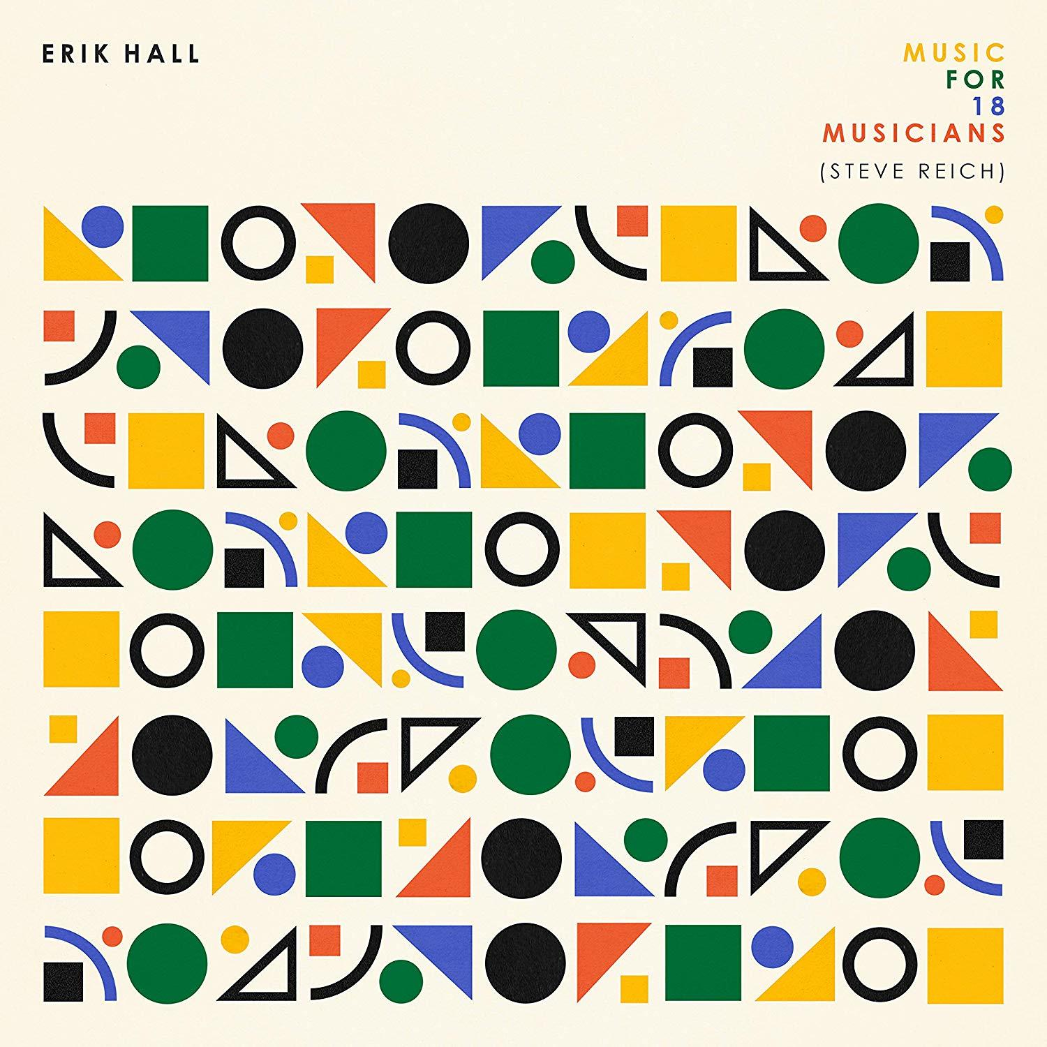 FOR - MUSICIANS (STEVE Erik - REICH) 18 Hall MUSIC (Vinyl)