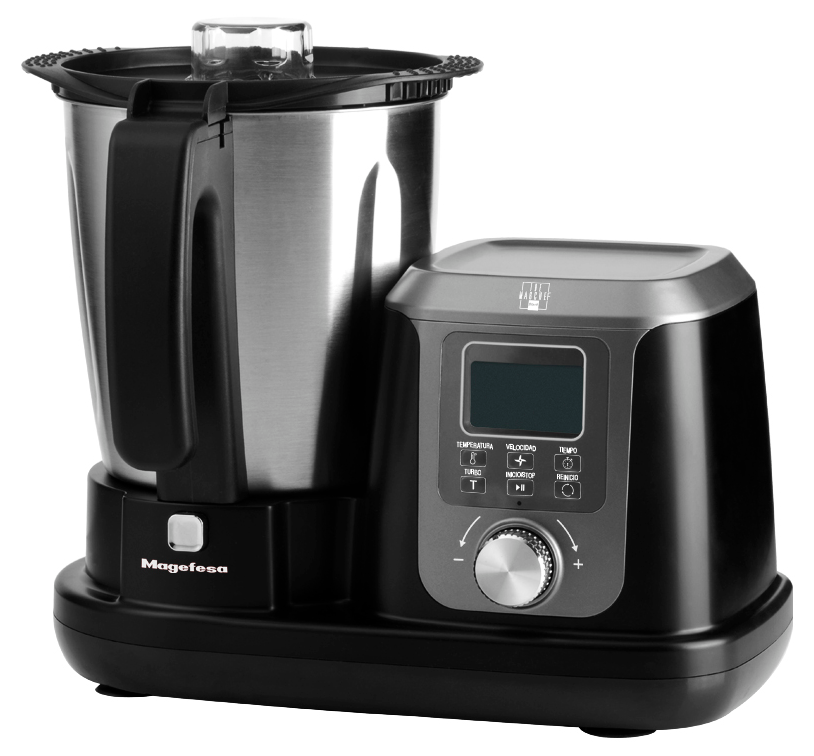 Magefesa 02ro4550000 02ro4550000robot de cocina modelo magchef black mgf4550 1200 w negro 3.30 10 1200w 33 3.3l