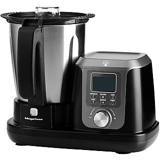 Robot de cocina - Magefesa Magchef MGF4550, Multifunción, 3.30 L, 10 funciones, 1200W, Negro