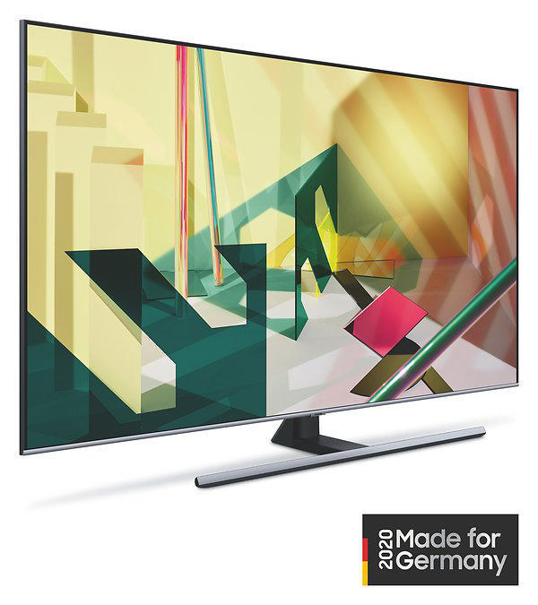 SAMSUNG GQ75Q77T QLED TV (Flat, 75 Zoll / 189 cm, UHD 4K, SMART TV)