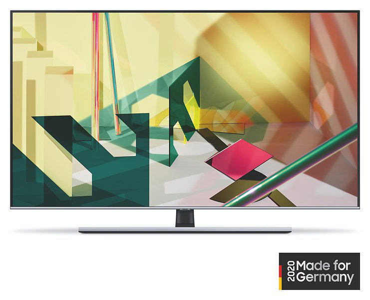 SAMSUNG GQ55Q77T QLED TV (Flat, 55 Zoll / 138 cm, UHD 4K, SMART TV)