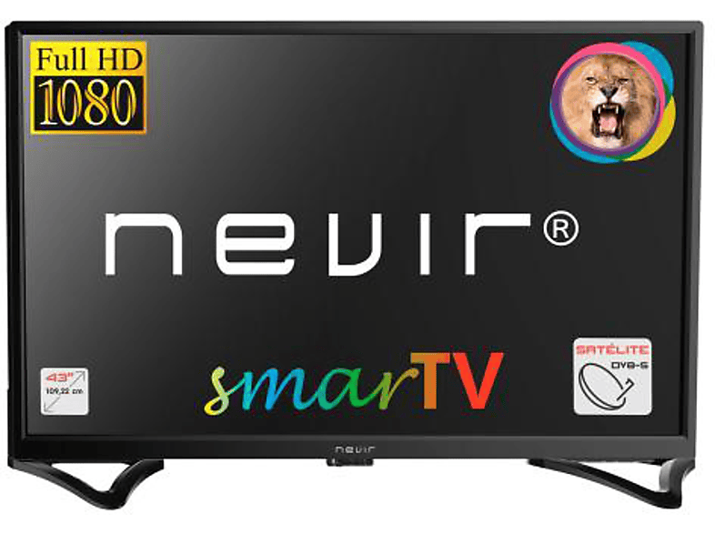 TV LED 43" | Nevir NVR-8050-43FHD2S-SMA-N