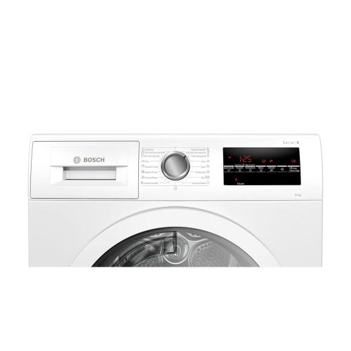 Secadora - Bosch WTG86260ES, 8 kg, Independiente, Blanco