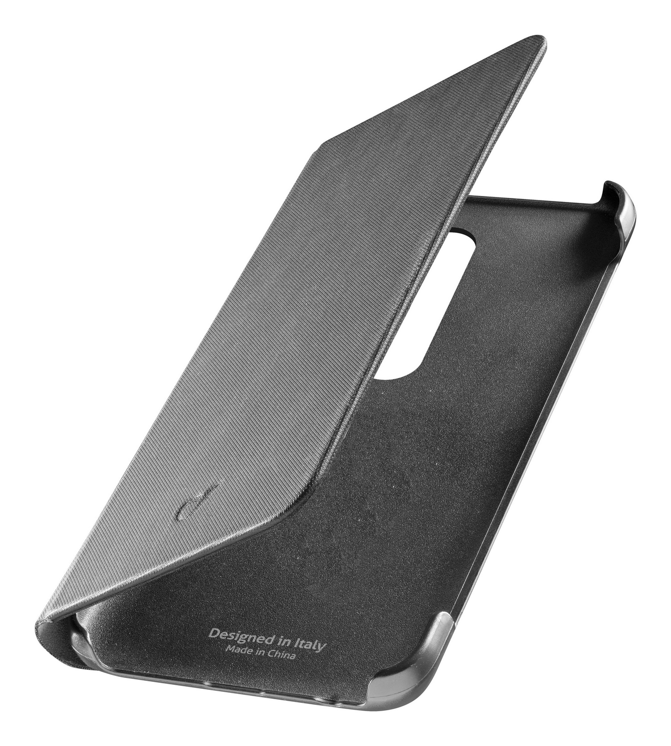 Funda - CellularLine BOOK2XIAOMI9TK, Para Xiaomi Mi 9T, Tipo libro, Tarjetero, Piel, Negro