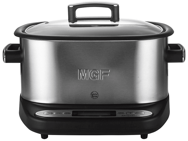 REACONDICIONADO Seminuevo Muy bueno Olla eléctrica - Magefesa Guisoterm MGF6601, Tradicional, 6 L, 6-8 personas, 1250W, Apto lavavajillas, Inox