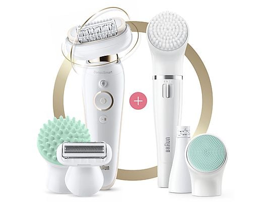 BRAUN Silk-épil 9 Flex 9300 3D Beautyset + FaceSpa Epilator