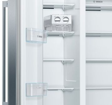 Frigorífico americano - Bosch, KAN93VIFP, 560 l, 181 l, 371 l, No Frost, Independiente, 42 dB, Inox