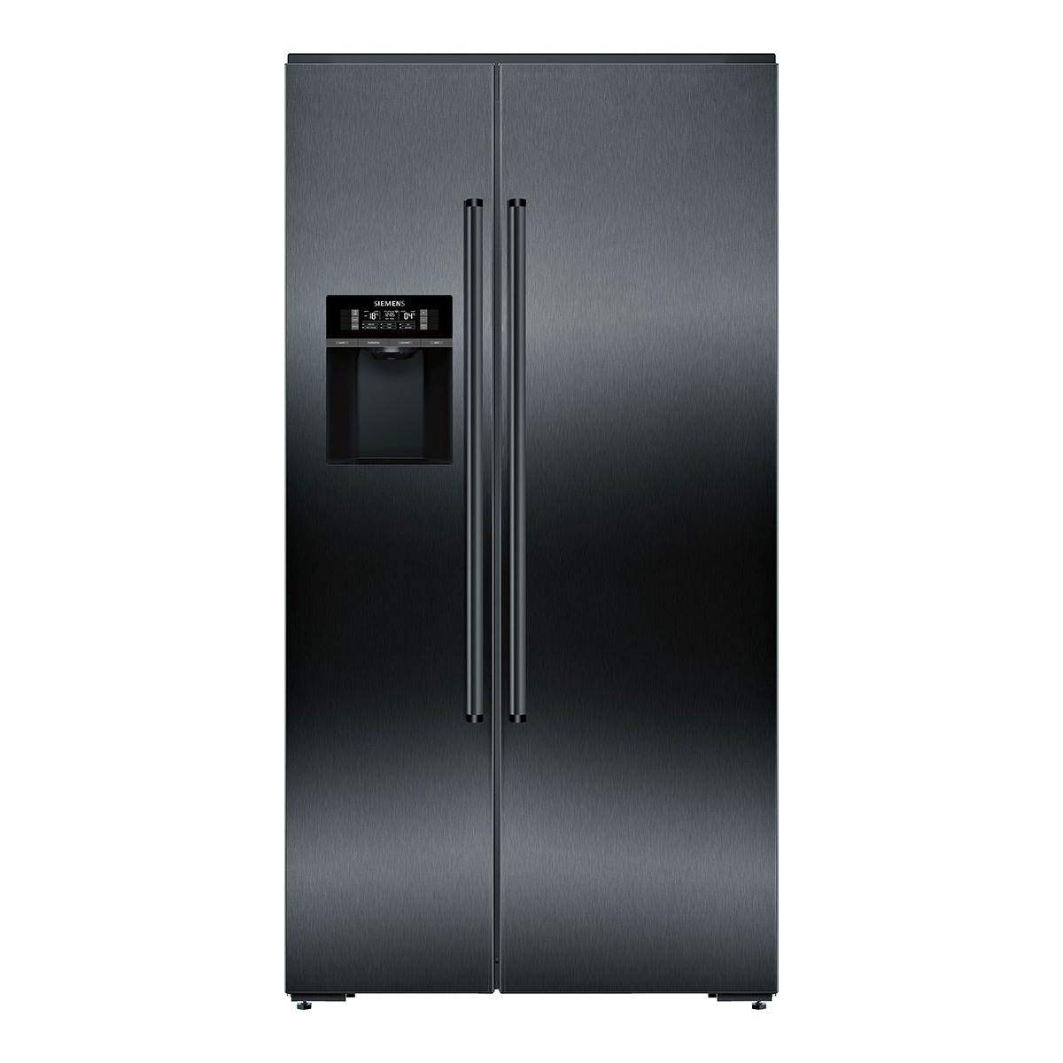 Frigorífico americano - Siemens KA92DHXFP, 540 l, 173 l, 367 l, No Frost, Independiente, 42 dB, Negro