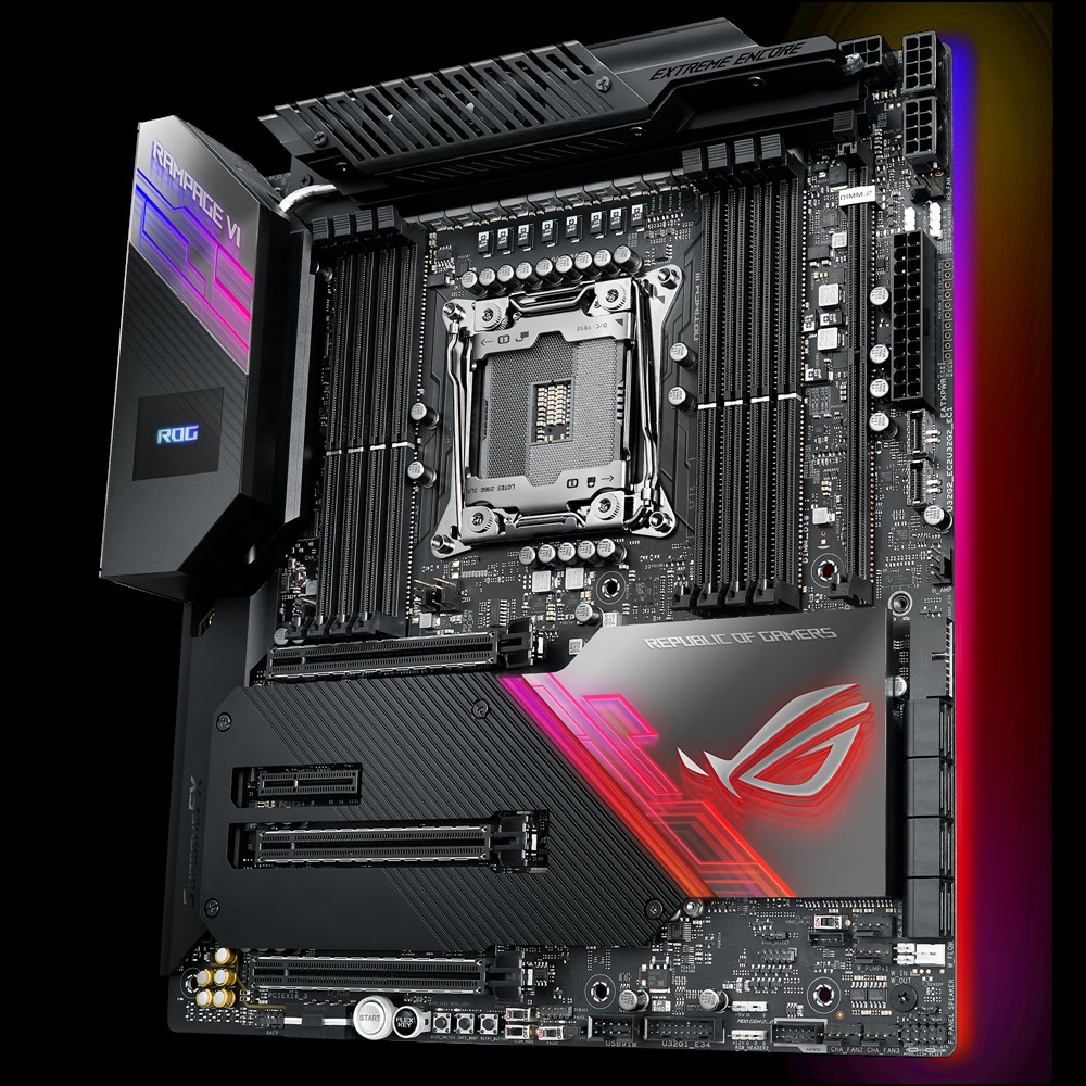 ASUS ROG Rampage VI Extreme Encore Mainboard Schwarz