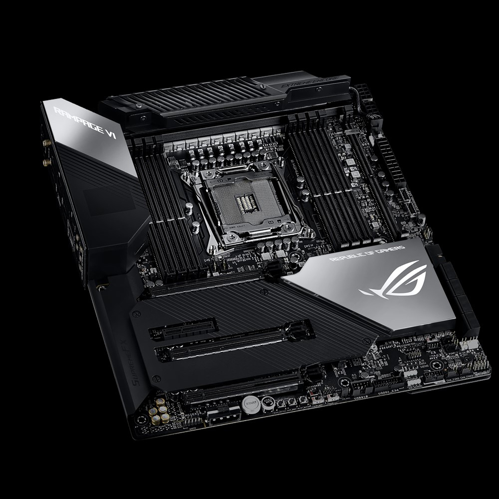 ASUS ROG Rampage VI Extreme Encore Mainboard Schwarz