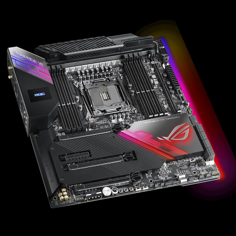 ASUS ROG Rampage VI Extreme Encore Mainboard Schwarz