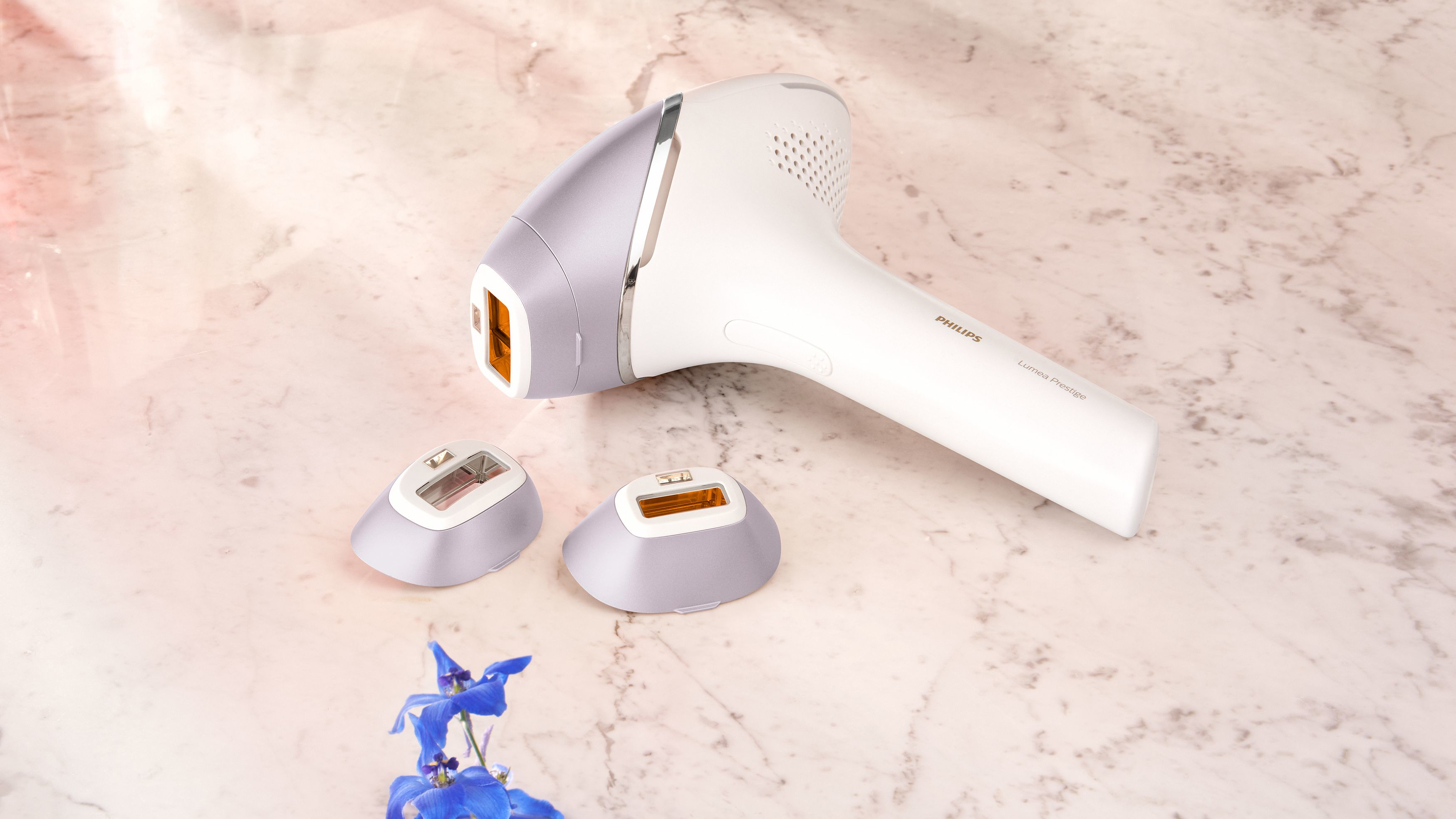 PHILIPS BRI954/00 Lumea Prestige Haarentfernung Weiß/Violett