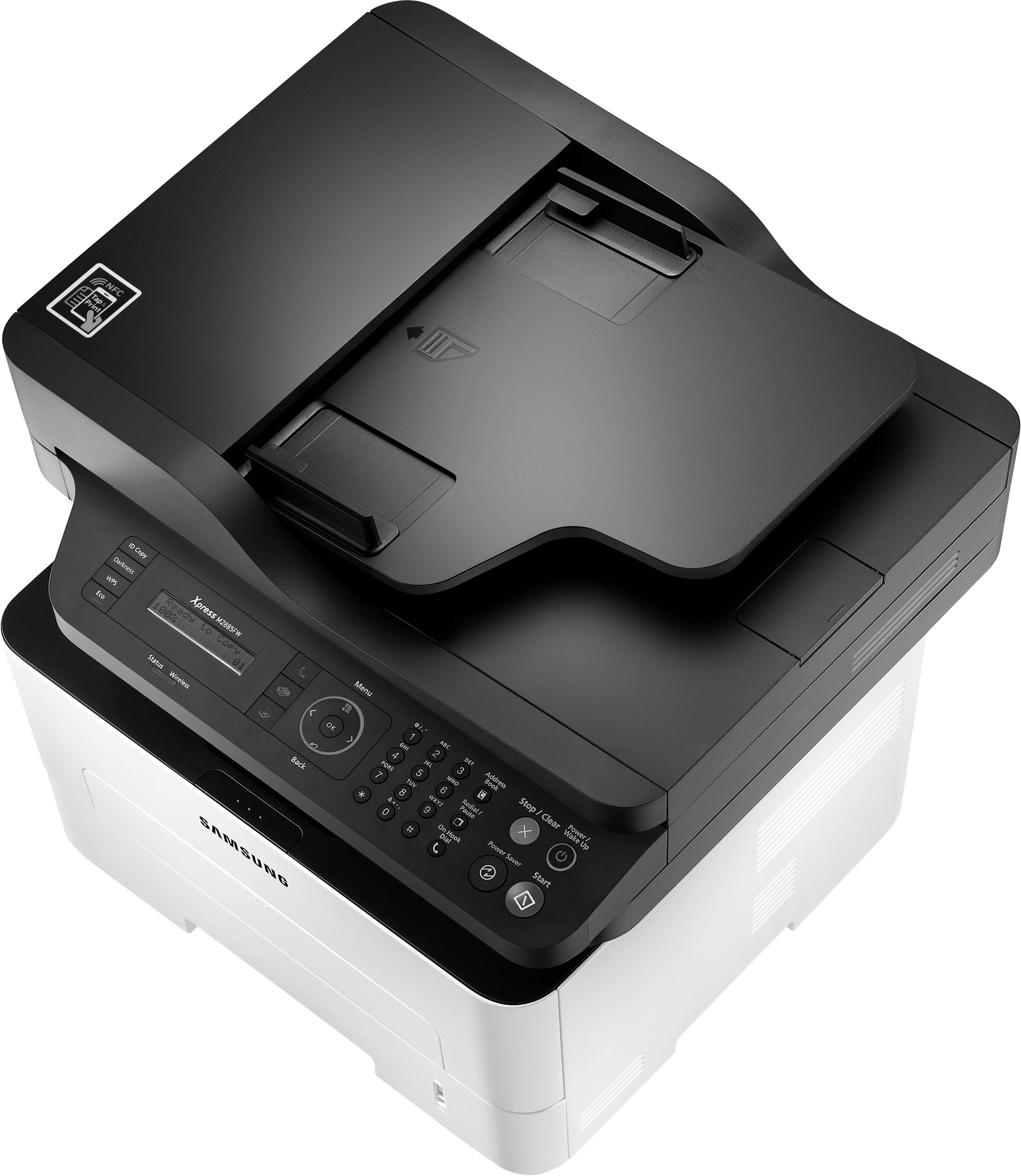 SAMSUNG Xpress M2885FW Elektrografie mit Halbleiterlaser 4-in-1 Monolaser-Multifunktionsdrucker WLAN Netzwerkfähig