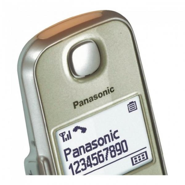 Teléfono - Panasonic KX-TGE 210SPM con Manos libres, Teclas grandes, Bloqueo e identificador de llamada