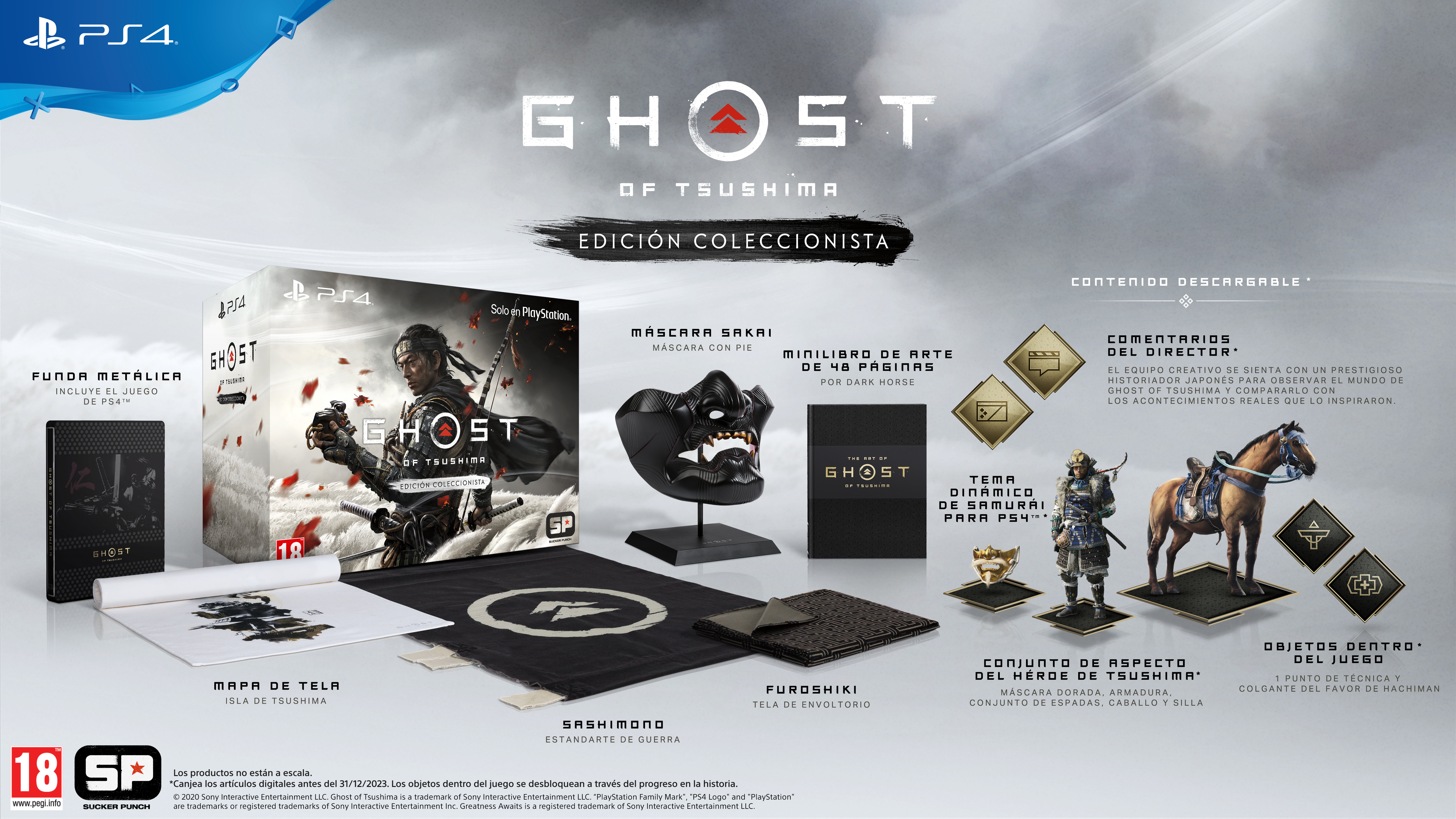 PS4 Ghost Of Tsushima (Ed. Collecionista)