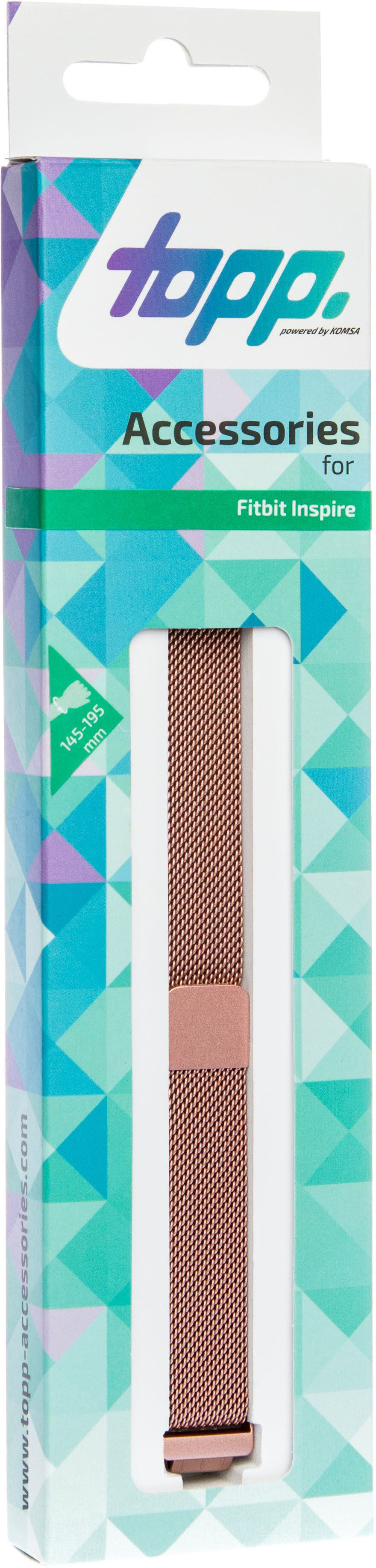 TOPP Mesh, Ersatz-/Wechselarmband, Roségold