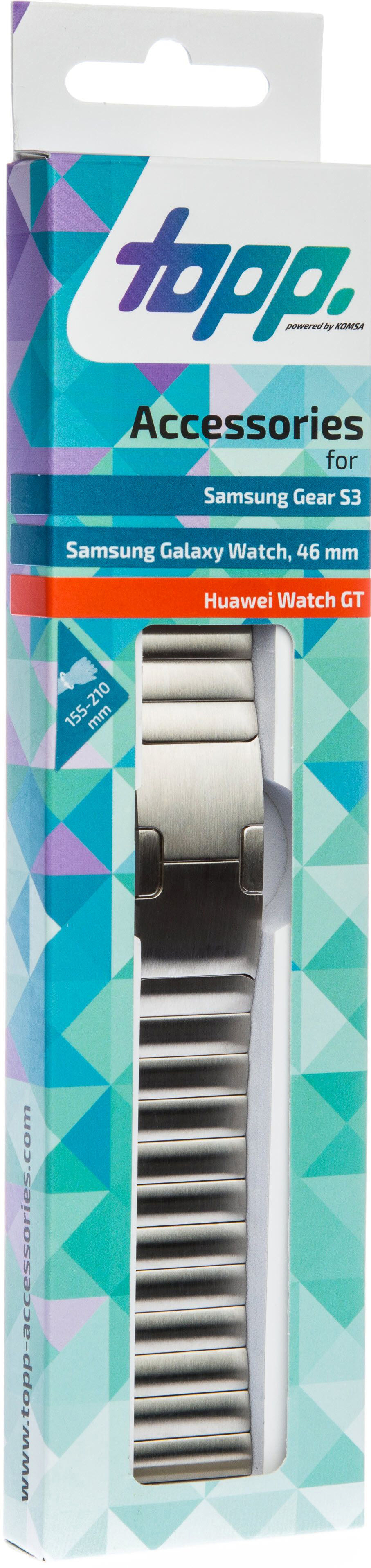 TOPP Metall, Ersatz-/Wechselarmband, Silber