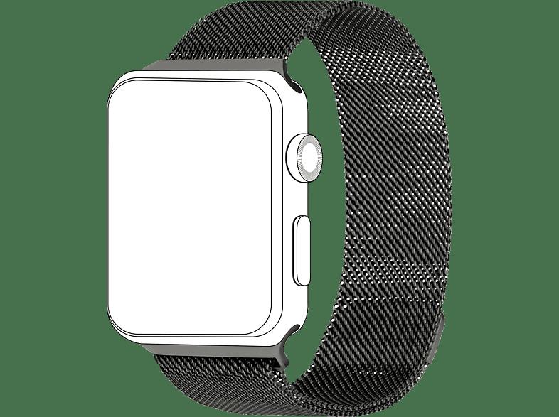TOPP Mesh, Ersatz-/Wechselarmband, Apple, Grau | Armbänder passend für Apple Watch