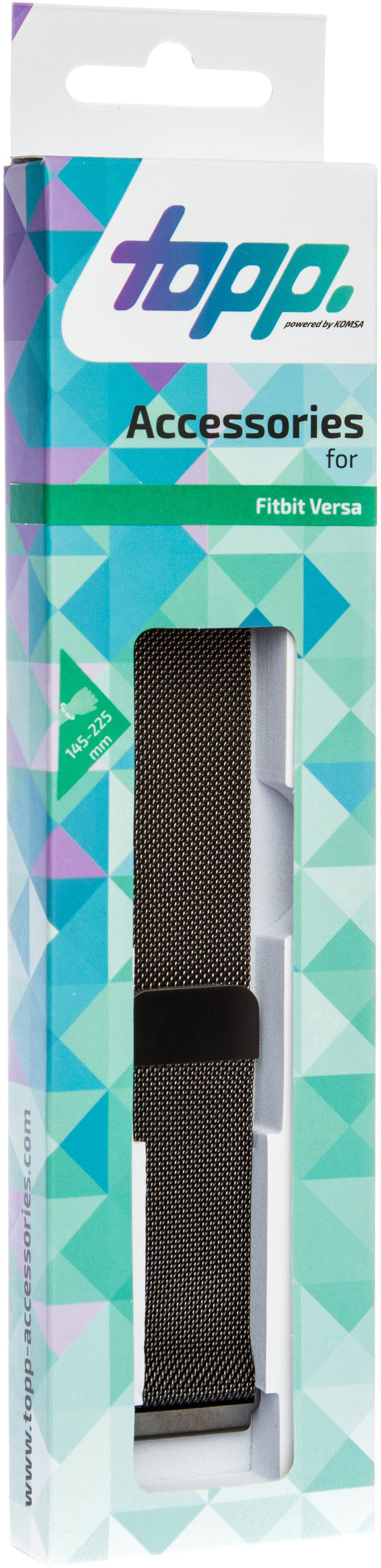 TOPP Mesh, Ersatz-/Wechselarmband, Grau
