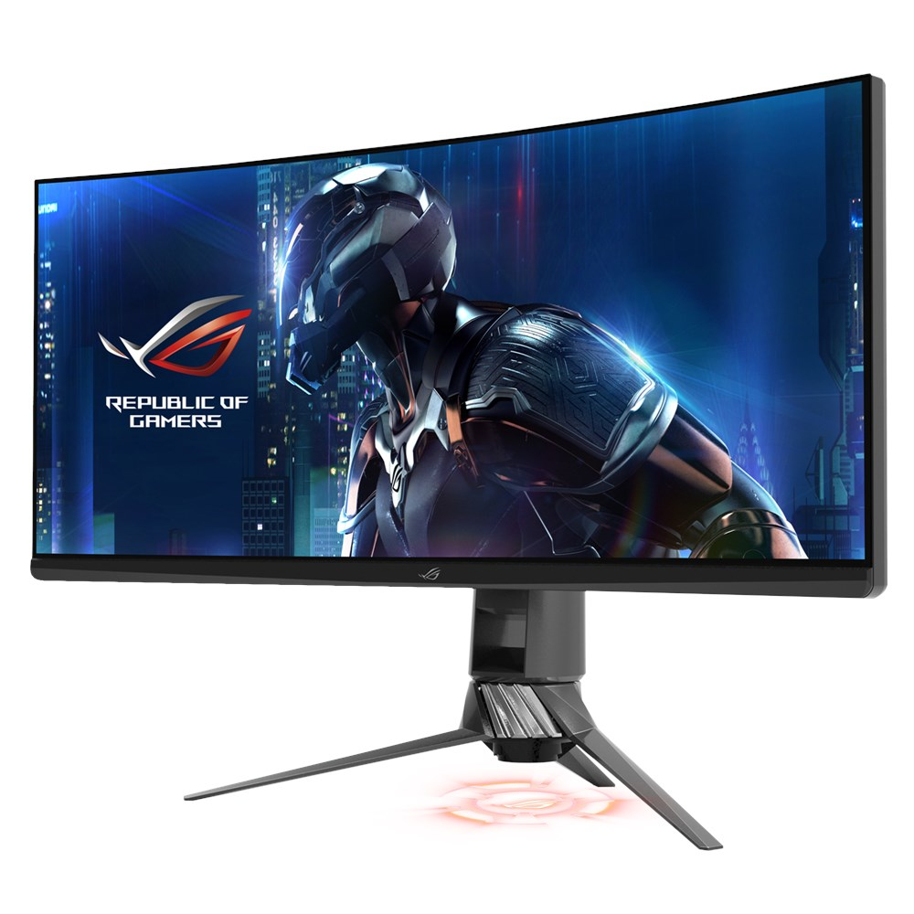 ASUS Gaming Monitor ROG Swift PG35VQ schwarz, 35 Zoll (90LM03T0-B02370) 35 Zoll Gaming Monitor, UWQHD, 2 ms Reaktionszeit, 500 cd/m², 200 Hz, Schwarz