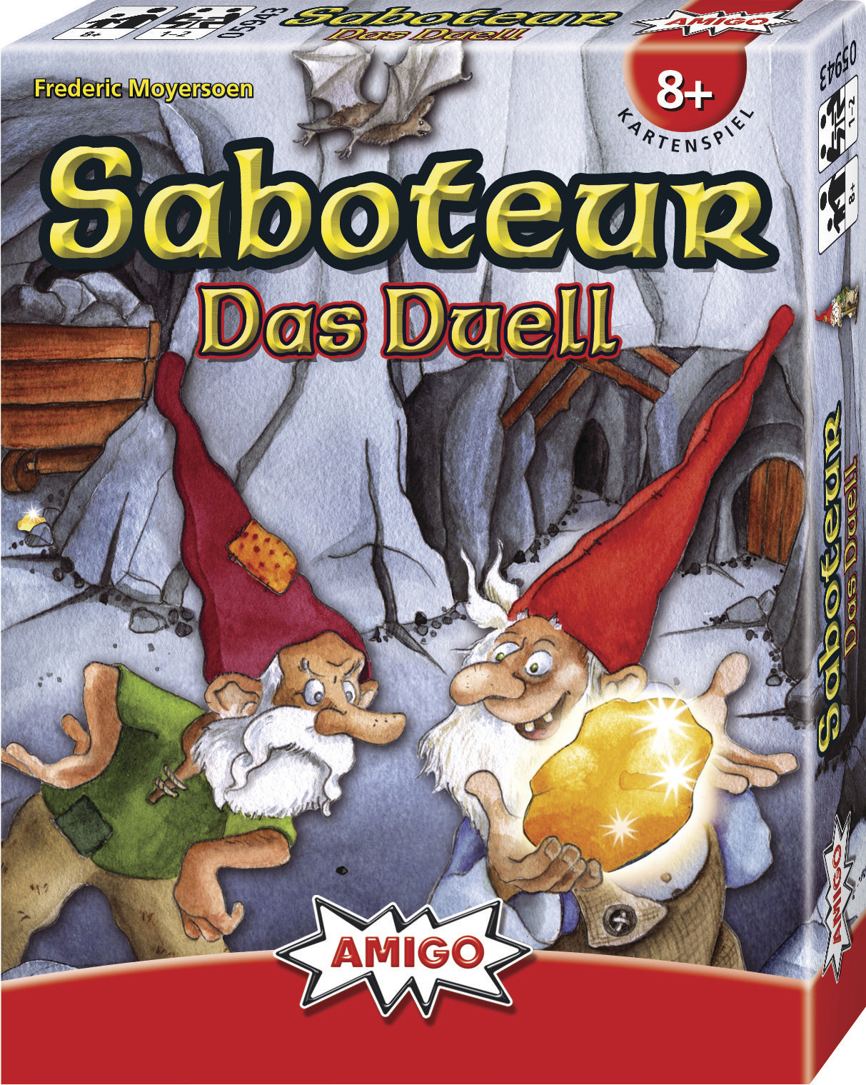 AMIGO 05943 SABOTEUR - DAS DUELL Kartenspiel Mehrfarbig