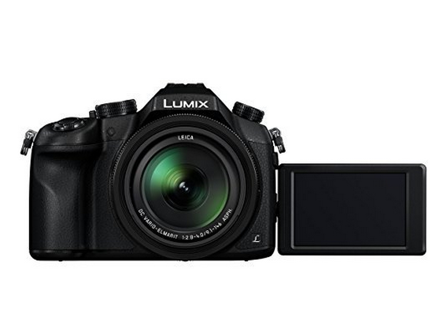 Cámara bridge - Panasonic FZ1000, 20 MP, Zoom óptico 16x, Vídeo 4K, WiFi, Negro