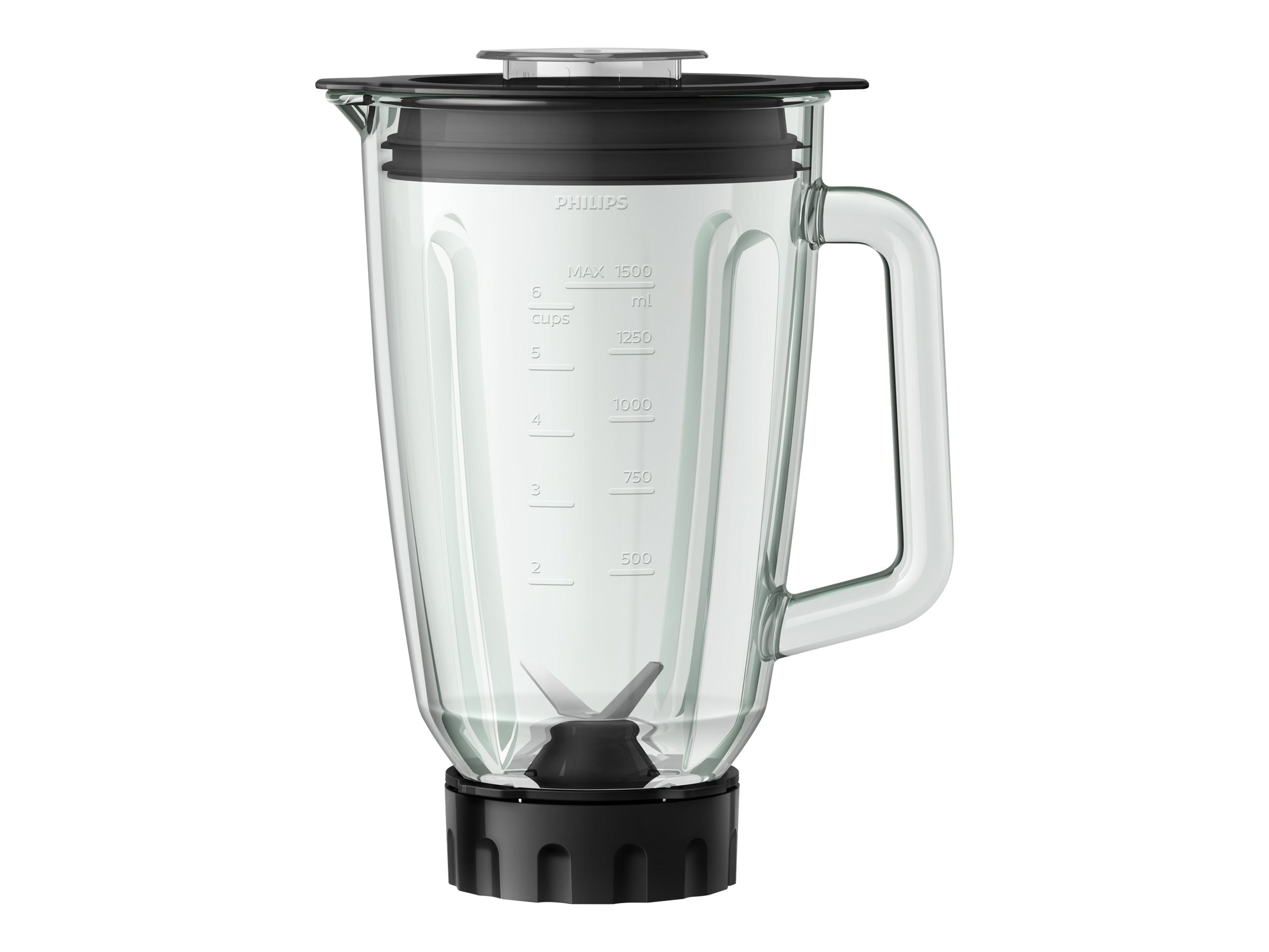PHILIPS HR3573/90P RO BLEND TO GO, Series 5000 Standmixer (Metallic, 1000 Watt, 1.5 l)