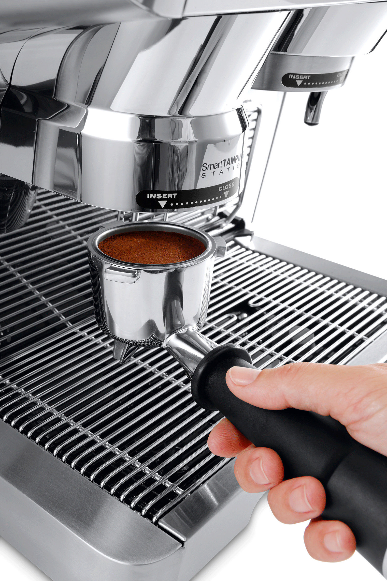 DELONGHI La Specialista EC9335.M Espressomaschine Silber