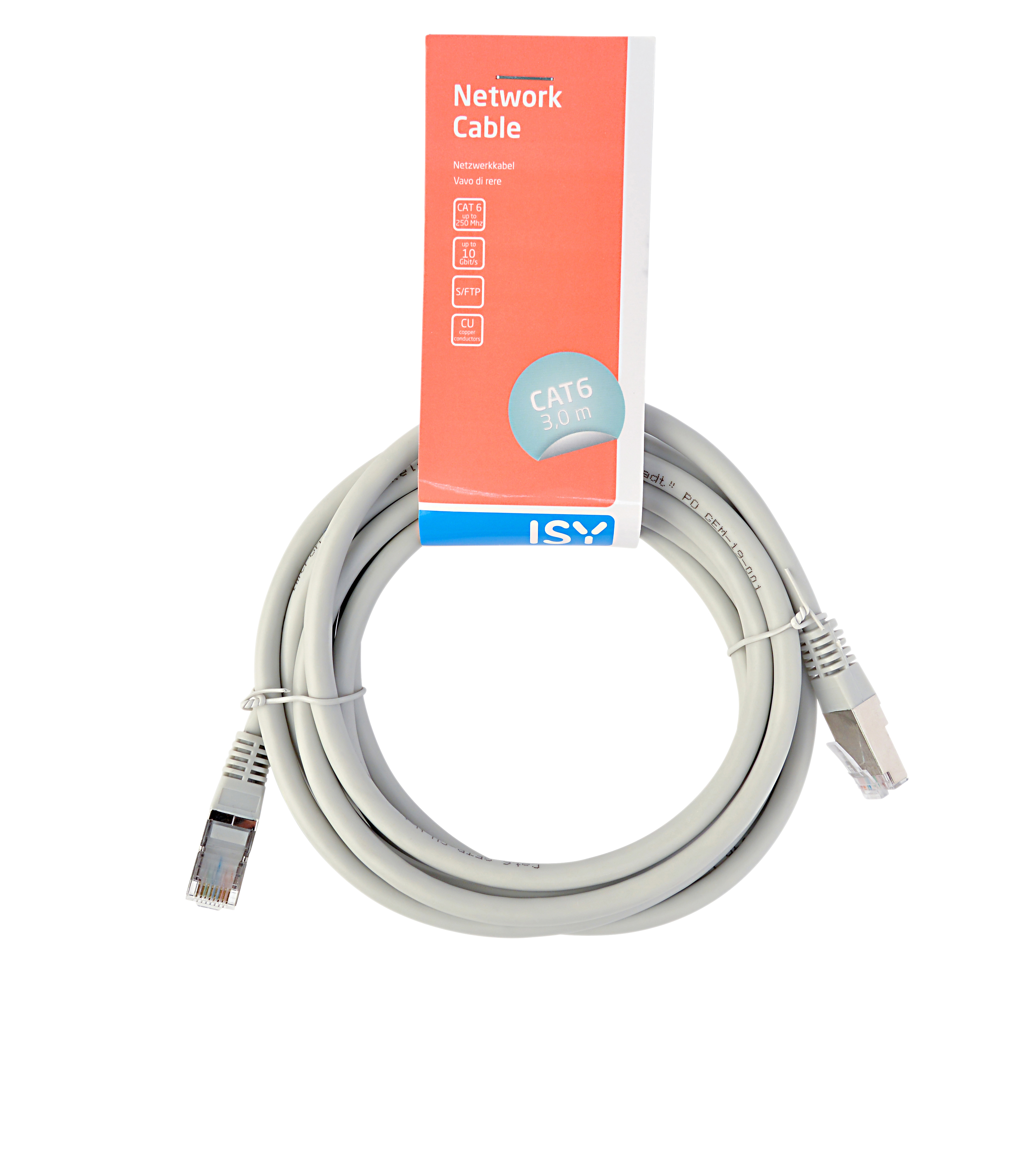 ISY IPC-6030, Netzwerkkabel , 3 m