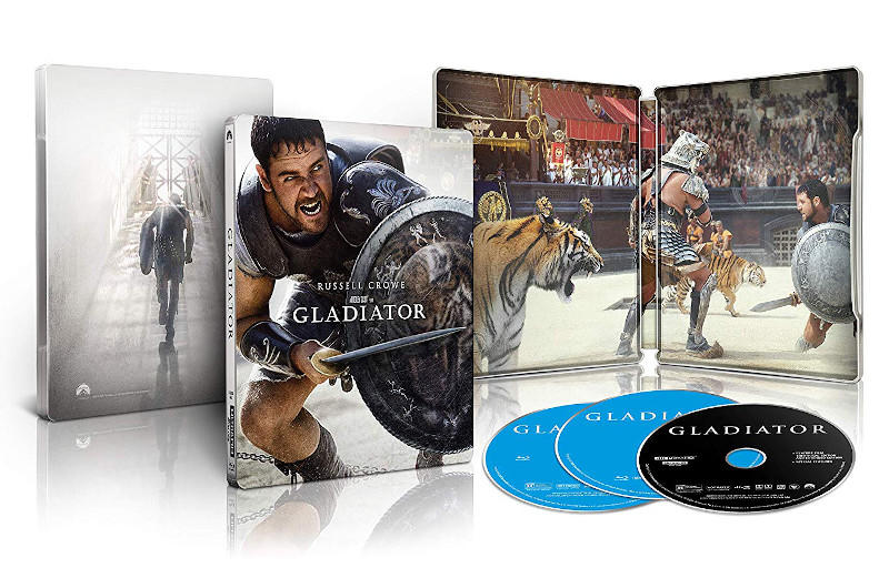 Gladiator (exklusives SteelBook®) 4K Ultra HD Blu-ray + Blu-ray