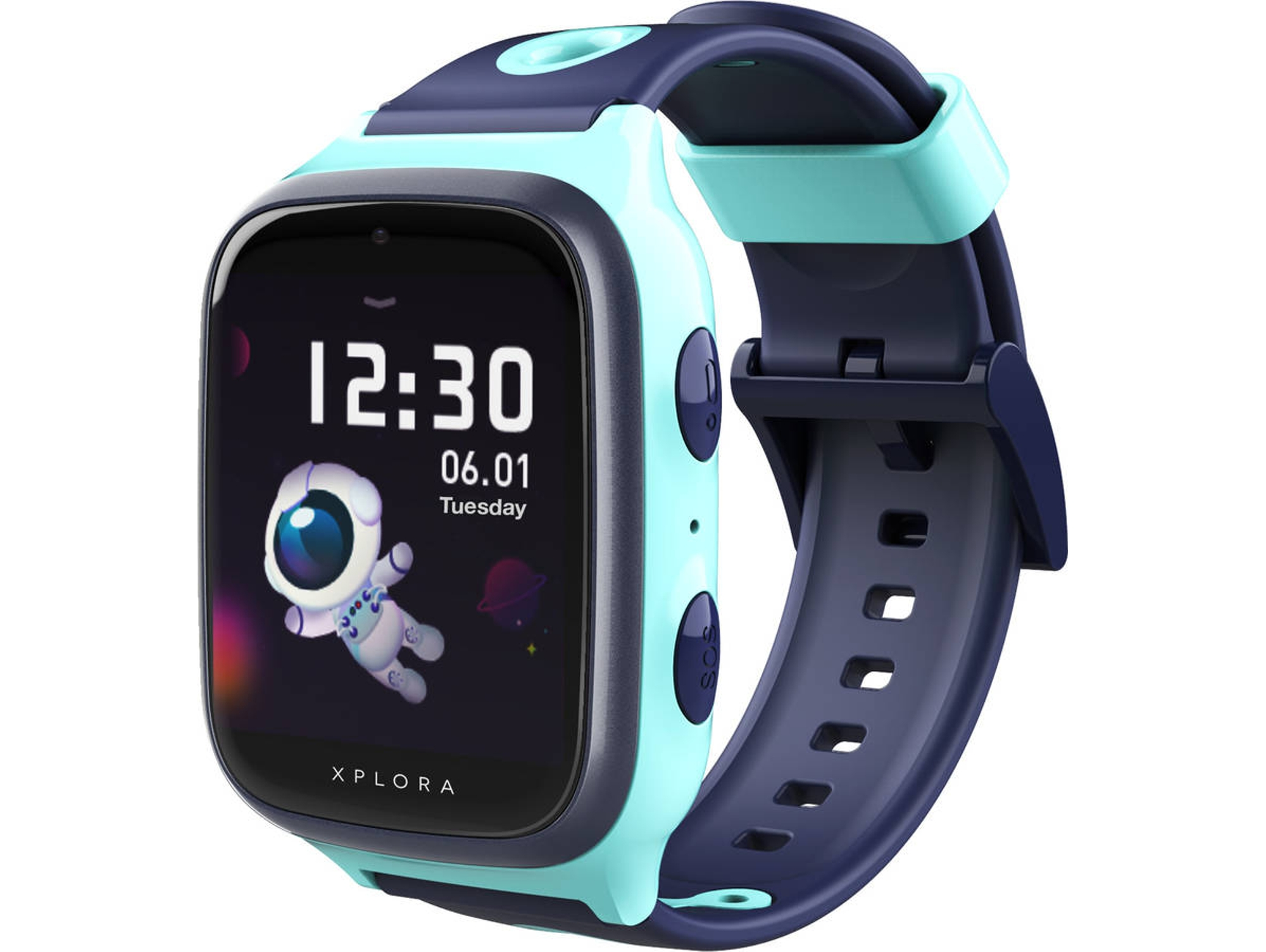 Smartwatch - Xplora X4 Kids, Resistente al agua, Cámara, Azul