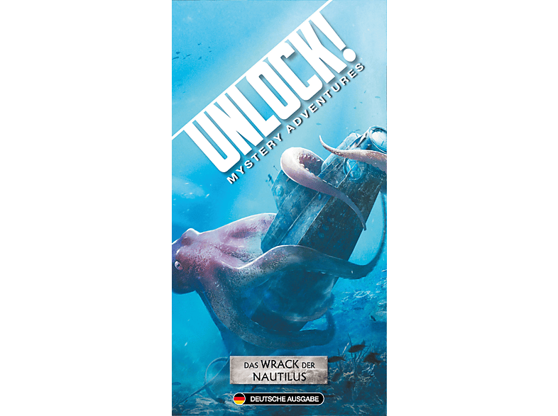 Thumbnail - SPACE COWBOYS Unlock! Das Wrack der Nautilus Einzelsze Gesellschaftsspiel Mehrfarbig