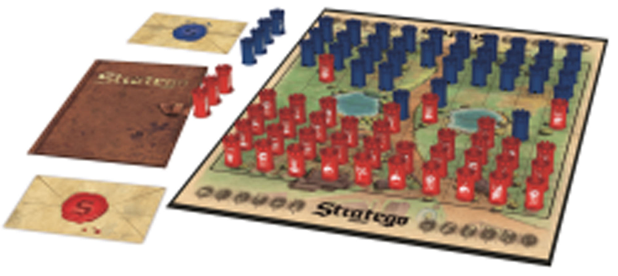 JUMBO Stratego Original Familienspiel Mehrfarbig