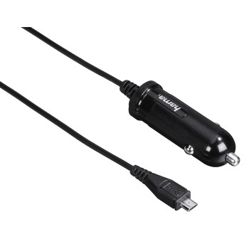 HAMA Micro-USB, Ladekabel, passend für Navigationssystem, Schwarz