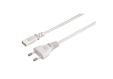 HAMA Euro-Stecker auf 2-pol.-Kupplung, Netzkabel, 5 m Adapter & Kabel |  MediaMarkt